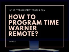 How To Program Time Warner Remote