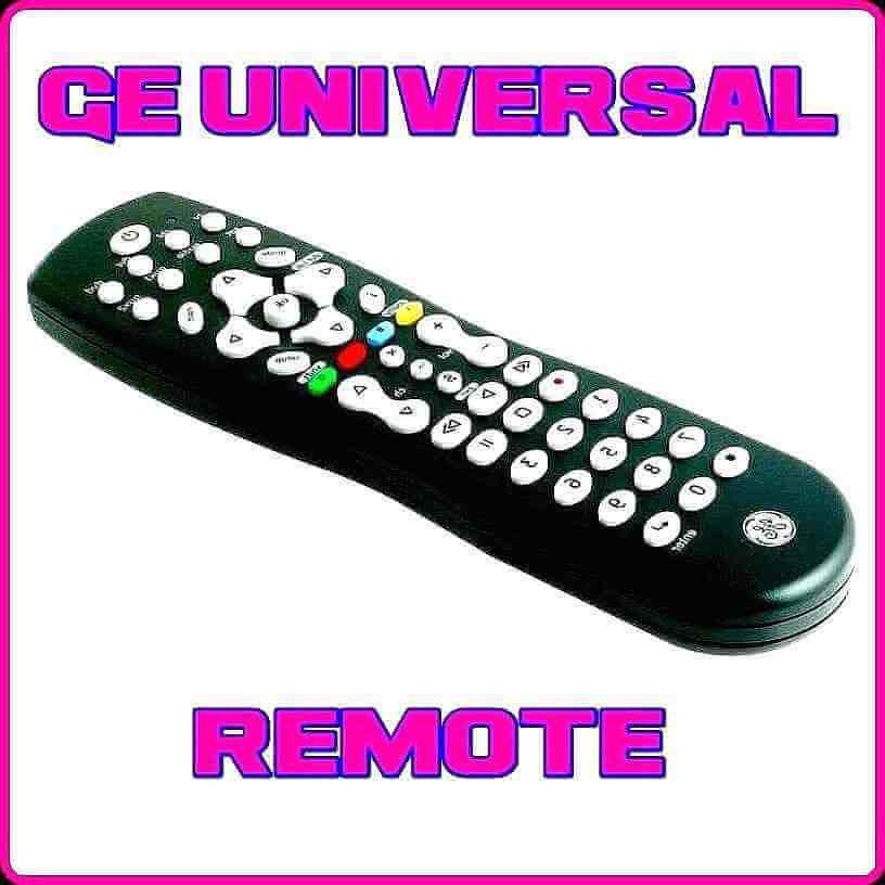 GE Remote codes