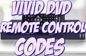 Vivid DVD Player Remote Control Codes