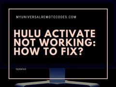 Hulu Activate Not Working