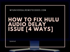 Hulu Audio Delay