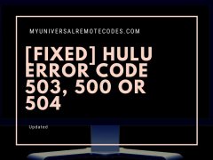 Hulu Error Code 503