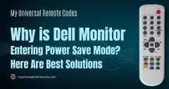 dell monitor entering power save mode