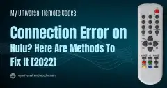 hulu connection error