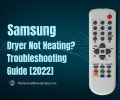 samsung dryer not heating