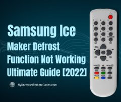 samsung ice maker defrost