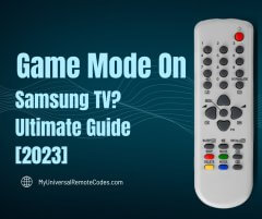 game mode on samsung tv