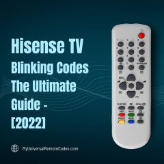 Hisense TV Blinking Codes