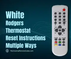 White Rodgers Thermostat Reset