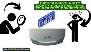 Orbi Blinking White Light